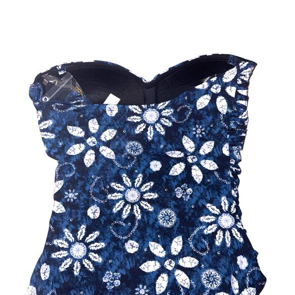 Bleu by Rod Beattie Floral Batik One Piece Swimsuit - Picture 7 of 10